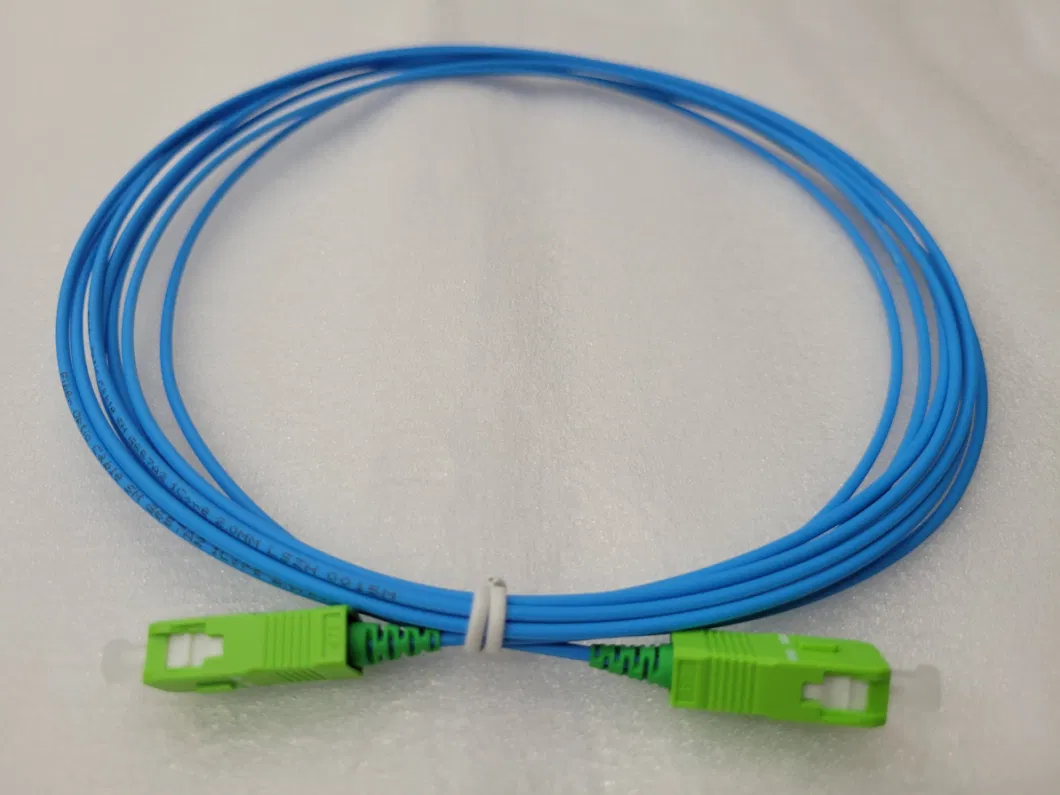 Sm Duplex Optic Cable FC Sc St LC Mu MTRJ MPO E2000 PC Fiber Optic Patchcord